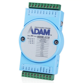 研华数据采集卡ADAM-4118 远程IO 8路热电偶模拟量采集模块Modbu